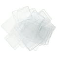 Advantus Proximity ID Badge Holder, Horizontal, 3 3/8w x 2 3/8h, Clear