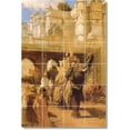 thumbnail image 1 of Ceramic Tile Mural-Edwin Weeks Village Painting 27. 32" w x 48" h using (24) 8 x 8 ceramic tiles, 1 of 3