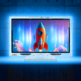 thumbnail image 4 of 22-Inch Neon LED TV by Continu.us | Color-Changing, Non-Smart HD Retro Television, Built-in Ambient Hue Back Lighting - Perfect for a Kid’s Room, 4 of 12