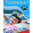 thumbnail image 6 of Swim Goggles with Nose Cover,Latest HD 3-Window Wide Vision Lens Snorkel Mask Anti-Fog&Leak for Adults Youth and Kids Swimming Snorkeling Diving, 6 of 10