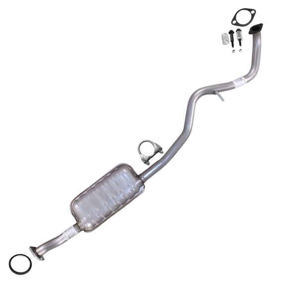 Northeastern Exhaust | Stainless Steel Exhaust Resonator Pipe Fits 2010-2015 Subaru Legacy 2.5L Non-Turbocharged Sedan - Direct Fit