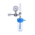 thumbnail image 5 of 2X Oxygen Meter .YX11A Buoy Type Oxygen Inhalator Meter Pressure Reducing Valve Pressure Regulator G5/8,2 * Oxygen inhaler 2 * Nasal oxygen tube,Silver, 5 of 8