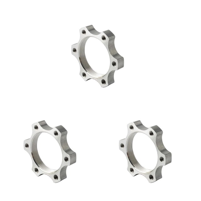 ZLight Threaded Strong Toughness Hub Disk Conversion Seat Disc Brake Rotor Adapter Road Bicycle Accessories Smooth Surface 44MM 3Set