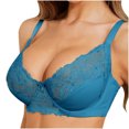 thumbnail image 2 of Oversize Sports Bras for Women No Underwire Fashion Comfortable Lace Strap Wrap Bra, 2 of 6