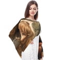 thumbnail image 4 of Easter Chic Chiffon Yarn Head Scarf - Translucent Light and Breathable Silk Chiffon Scarf for Women - 180*73 Size Elegant Fashion Accessory, 4 of 6