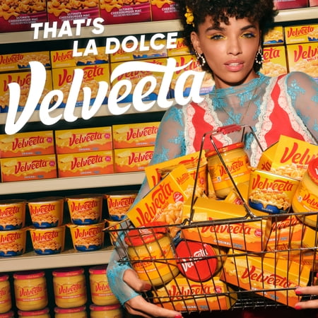 Velveeta Original Mac N Cheese Easy Microwaveable Dinner, 8 ct Pack, 2.39 oz Cups, Shelf-Stable