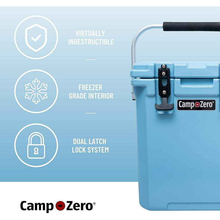Camp-Zero 16L TALL 16.9 Quart Premium Cooler Blue - Walmart.com