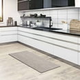 thumbnail image 2 of Ultra-Soft Anti Fatigue Kitchen Mat - High-Density Foam, Non-Slip, Easy to Clean - Cushioned Comfort for Prolonged Standing, Beige Kitchen Floor Runner, 20x48 Inches, 2 of 6
