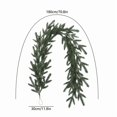 thumbnail image 2 of Christmas Garland - Faux Needles Garlands for Christmas Decoration, Light Weight Artificial Christmas Garlands for Mantle Stair Railing Fireplace Holiday Party Christmas Decorations, 2 of 6
