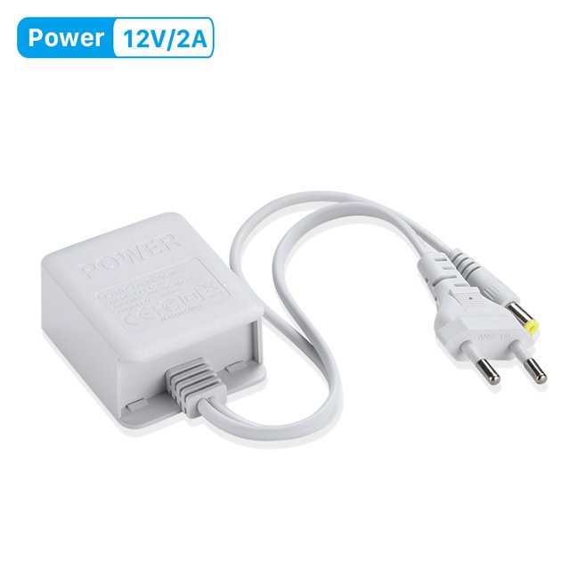 Fuente de alimentación DC 12V 2A para transformador de cámara PTZ AC 110V-230V a DC 12V para PTZ WiFi cámara IP 12V 2A enchufe de alimentación EU/US