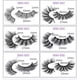 thumbnail image 3 of Fluffy Mink Lashes Natural Look D Curl Eyelashes Wispy Cat Eye Lashes Pack Long Volume Lashes 4pairs, 3 of 5