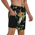 thumbnail image 2 of Fuzoiu Print Men's Swim Shorts,Quick-Dry Double-Layer Swim Trunks,Board Trunks,Beach Shorts Swimwear Bathing Suits-3X-Large, 2 of 6