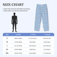 thumbnail image 2 of Salouo French Bulldog Head Print Pajama Pants for Men, Lounge Pants Elastic Waistband Casual Men's sleepwear Loungewear Sleep Pajama Pant -XX-Large, 2 of 7