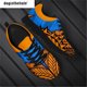 thumbnail image 1 of Zapatillas de deporte Doginthehole para mujer, diseño moderno de Tatuaggi Manri, cómodas zapatillas para correr con cordones para mujer para hacer ejercicio en vacaciones, 1 of 6