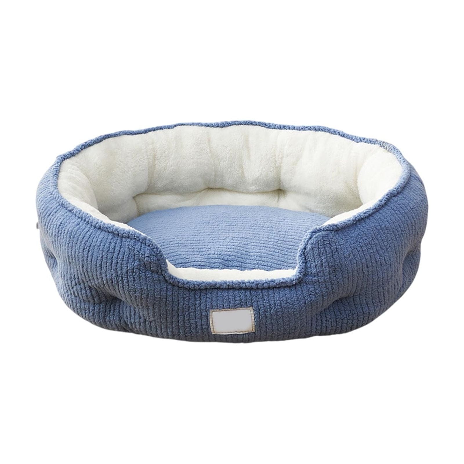 syligr Thick Warm Pet Bed for Cats Dogs Small Animals All Season Soft Plush Cushion Anti-Slip Bottom Washable Cover Cozy Sleeping Pad for Indoor Use Multiple Colors and Patterns