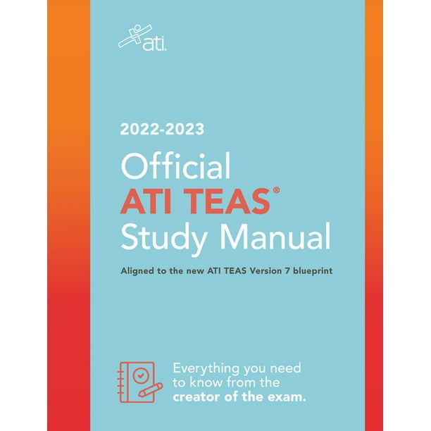 Official Ati Teas Study Manual 20222023 (Edition 7) (Paperback