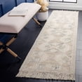 thumbnail image 2 of SAFAVIEH Ikat Jaymz Geometric Runner Rug, Ivory/Grey, 2'3" x 8', 2 of 8
