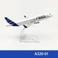 thumbnail image 3 of 6Inch 15CM A380 A350 A330 A320 Concorde Diecast Airplane Model For Gift Collection, 3 of 10