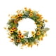 thumbnail image 1 of Coronas para puerta de entrada, adorno floral de seda artificial, coronas decorativas de primavera Corona de margaritas, 1 of 9