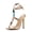 Gold, variant on Womens Jeweled Ankle Strap Stiletto Heels Sandals Summer Open Toe Strappy Gladiator Heeled Sandals for Women