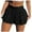 Black, variant on HJYCHN Mini Skirts for Women High Waisted Pleated Skater Skirt Black Mini Print Sporty Casual with Inner Layer Tennis Skirt Black XXL