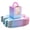 100-Gradient, variant on Single Individual Cupcake Boxes 100-Black 100 Count with Window and Handle