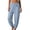Light Blue, variant on hlysgo Pajama Lightweight Pants for Women Elastic Drawstring Waist Trousers Wide Leg Soft Comfort Sleeping Pant with Pockets Light Blue,S