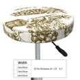 thumbnail image 4 of Naloa Workers Cutting Grapes From Vineyard Round Bar Stool Cushion Cover 12-14 inch, Fits Kitchen, Office, Restaurant Chairs - {sizeName}13 inch, 4 of 7