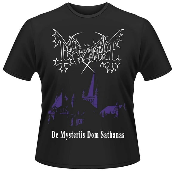 Mayhem Men's De Mysteriis Dom Sathanas T-shirt X-Large Black
