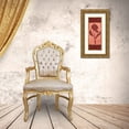 thumbnail image 3 of Corbin, Delphine 12x24 Gold Ornate Wood Framed with Double Matting Museum Art Print Titled - Daisy Silhouette, 3 of 4