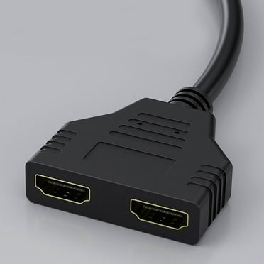 2 Port HDMI Splitter 1080P 1x2 HDTV Switch Switcher 1 In To 2 Out Dual Disp R2Y3