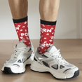 thumbnail image 6 of KLL Popcorn2 Print Cool Socks Men's Women's Crew Socks Funny Crazy Novelty Stockings, 6 of 6