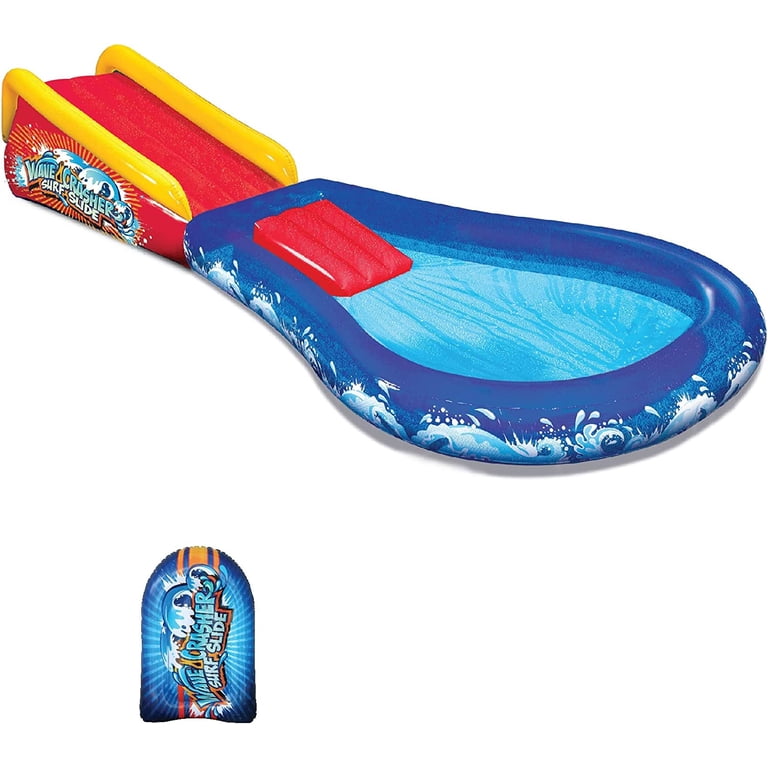 Wave Crasher Slip Water Surf Slide for Outdoor Fun - Walmart.com