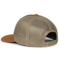 thumbnail image 6 of Outdoor Cap HPD-615M Premium Rugged Trucker Cap-Charcoal/Khaki/DUK, 6 of 8