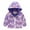 Purple, variant on Baby Jacket Girl Toddler Windbreaker Jacket Baby Girl Hooded Zip Up Sweatshirt Winter Jacket Zipper Long Sleeve Outwear Fall Clothes Size 18 24 Months (White,18-24 Months)