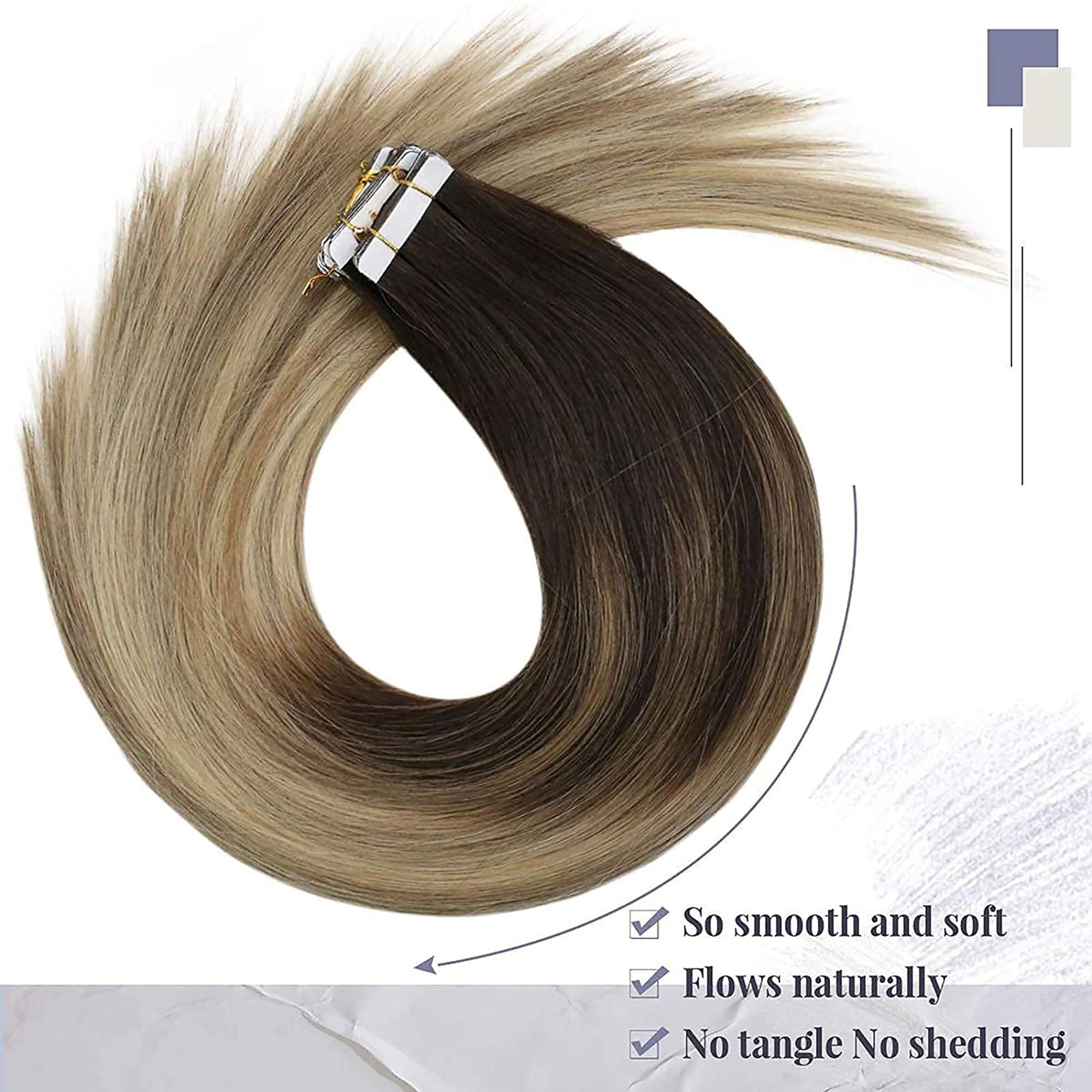 18 Inch Slim Line Tape Extensions Scandinavian Blonde