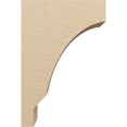 thumbnail image 3 of 11"W x 22"D x 33"H Classic Moab Rough Cedar Woodgrain TimberThane Corbel, Primed Tan, 3 of 6