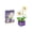 B, variant on Flower Building Block Set and Vase 600 pcs, Compatible with Flowers Bonsai Tree Kit, Plant Botanical Home Decor Gift for Valentines Mother's Day Anniversary Adults