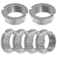 thumbnail image 3 of 6pcs G9 Lamp Holder Outer Rings Threaded Collar Aluminum Alloy Lamp Shade Retaining Ring Replacement For Table Floor Lamp, 3 of 5