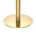 thumbnail image 2 of Noble House 31.5" Square Modern Dining Table with Faux Marble Top, Luxury Bistro Table with Metal Legs, White & Gold, 2 of 6
