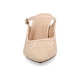 thumbnail image 6 of Journee Women's Tiffee Slip On Pointed Toe Heels, 6 of 10