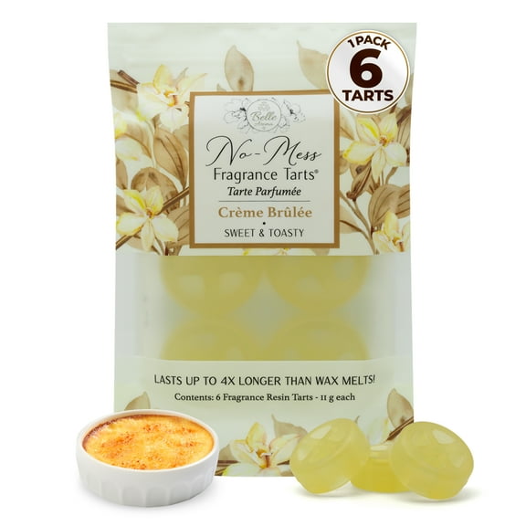 Belle Aroma® No-Mess Fragrance Tarts® - Crème Brûlée, 6 count, 1 pack