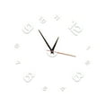 thumbnail image 2 of Bearachild Reloj de pared sin perforaciones, pegatinas de espejo, decoración Personal moderna, sala de estar, estudio de oficina Decoración del hogar Plata Bearachild HA077364-03, 2 of 6