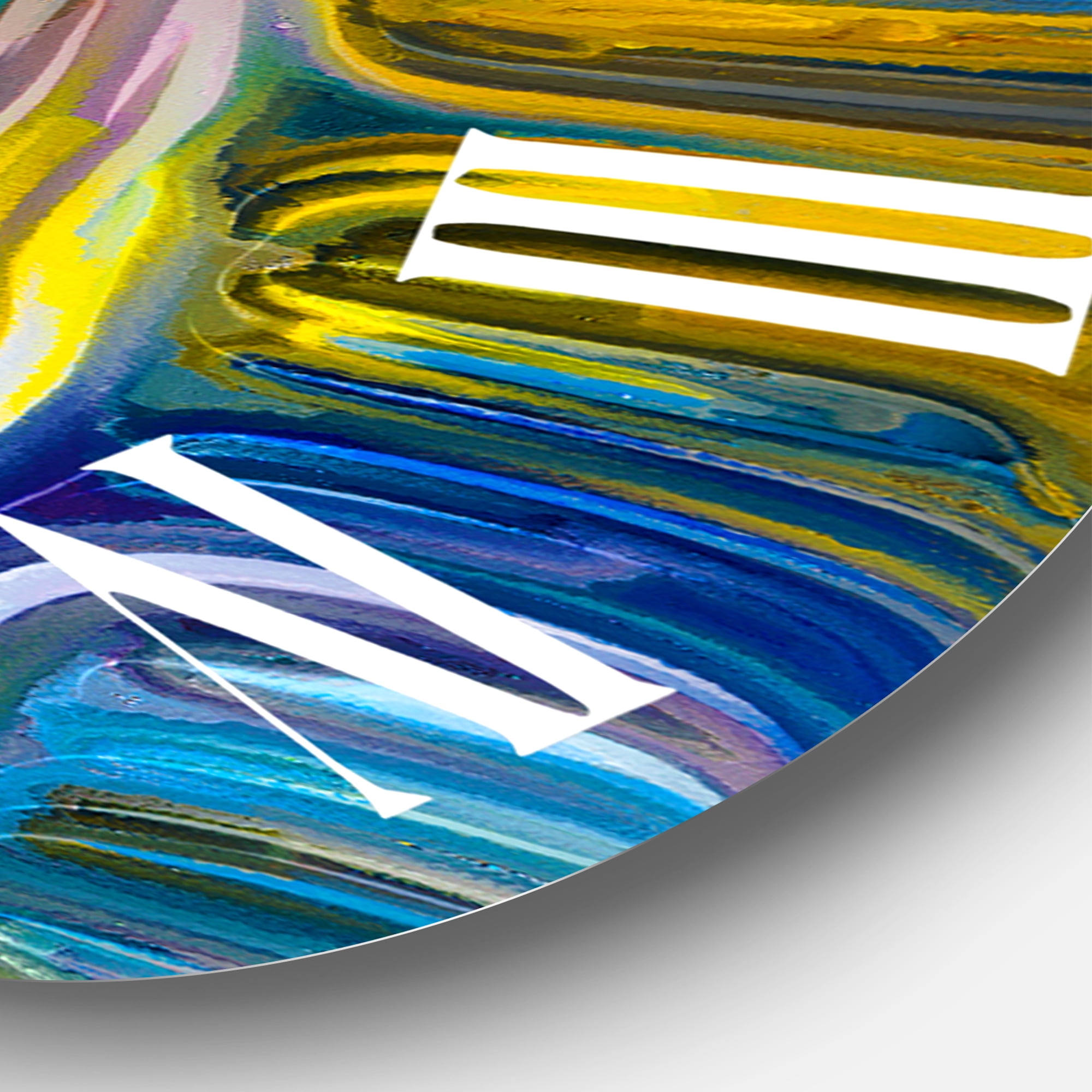 Designart 1" Quartz Modern/Contemporary Wall Clock