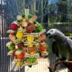 thumbnail image 4 of Juguetes para loros, juguetes para masticar pájaros de mazorca de maíz natural para guacamayos pequeños y medianos, loros grises africanos, loros amazónicos, juguetes para jaulas de pájaros, 4 of 5