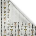 thumbnail image 5 of Ambesonne Arrow Grommet Curtain, Boho Retro Style, 50" x 72", Black Pink Green, 5 of 6