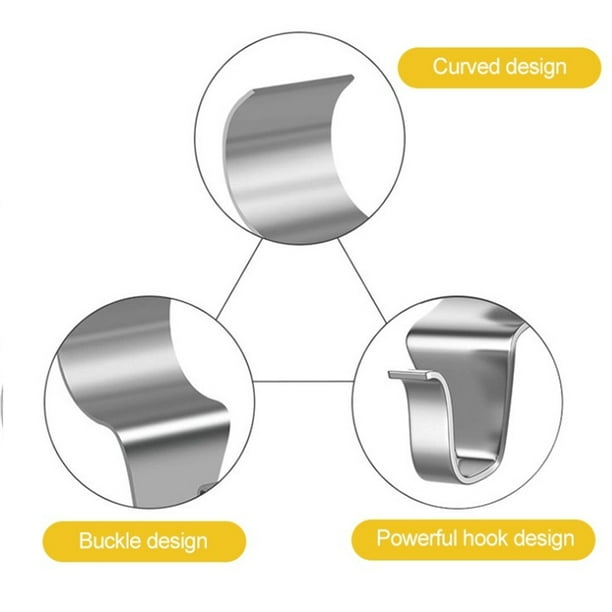Vinyl Siding Hanging Hooks Heavy Duty Stainless Steel Low Profile