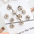 thumbnail image 5 of Botones de costura de perlas de 40 piezas camisa de suéter decorativa Broche Buttons Accesorios de accesorios, 5 of 5