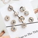 thumbnail image 5 of Botones de costura de perlas de 40 piezas camisa de suéter decorativa Broche Buttons Accesorios de accesorios, 5 of 6