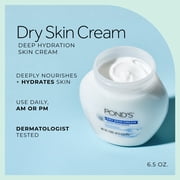 POND’S Dry Skin Cream, Moisturizing Face Cream for Deep Hydration – 6.5 oz